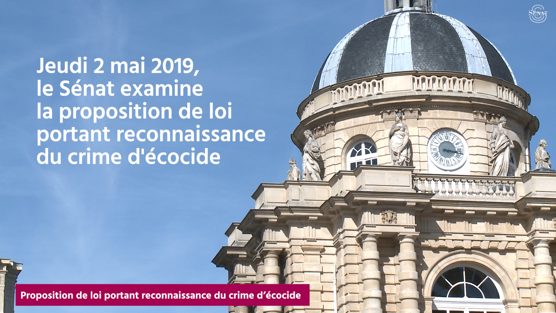 Questions sur : la proposition de loi portant reconnaissance du crime d'écocide
