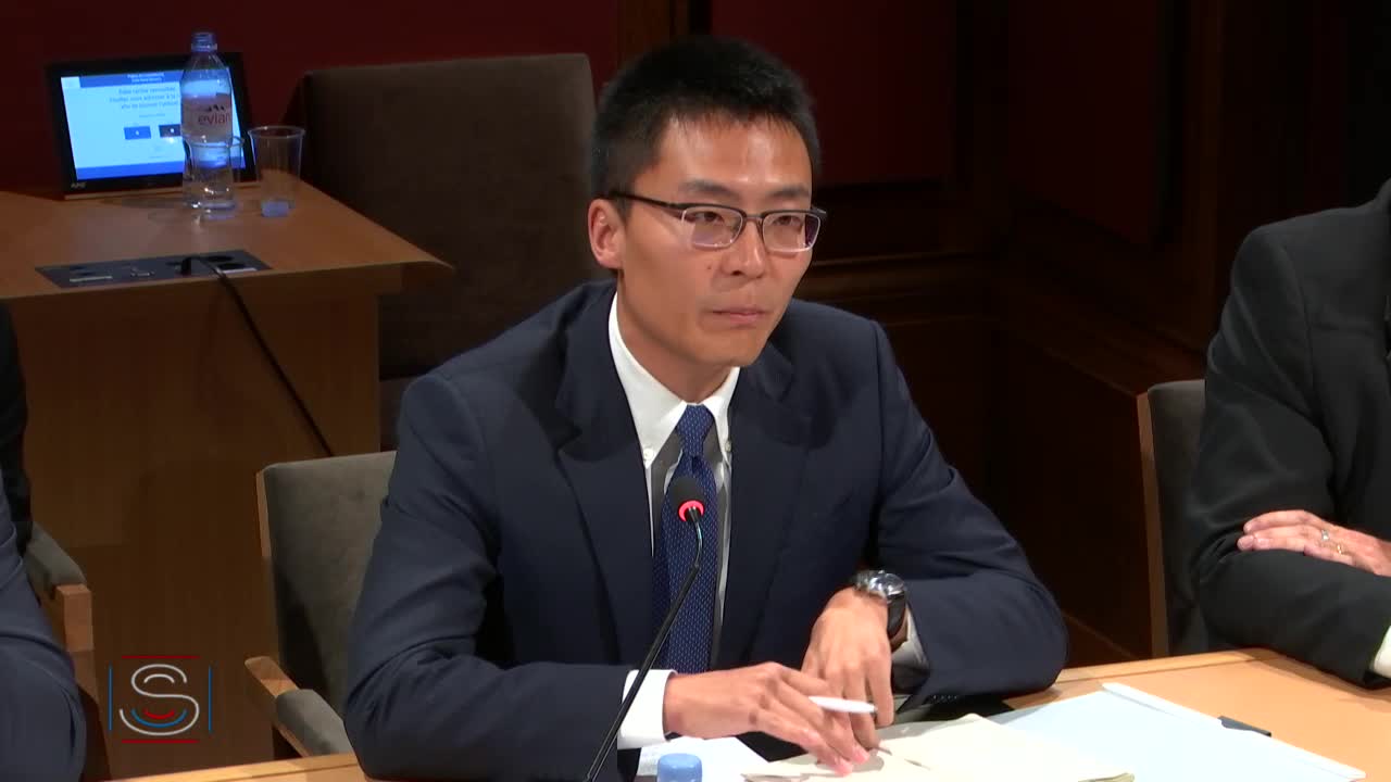 Audition de M. Weiliang Shi, directeur général de Huawei France