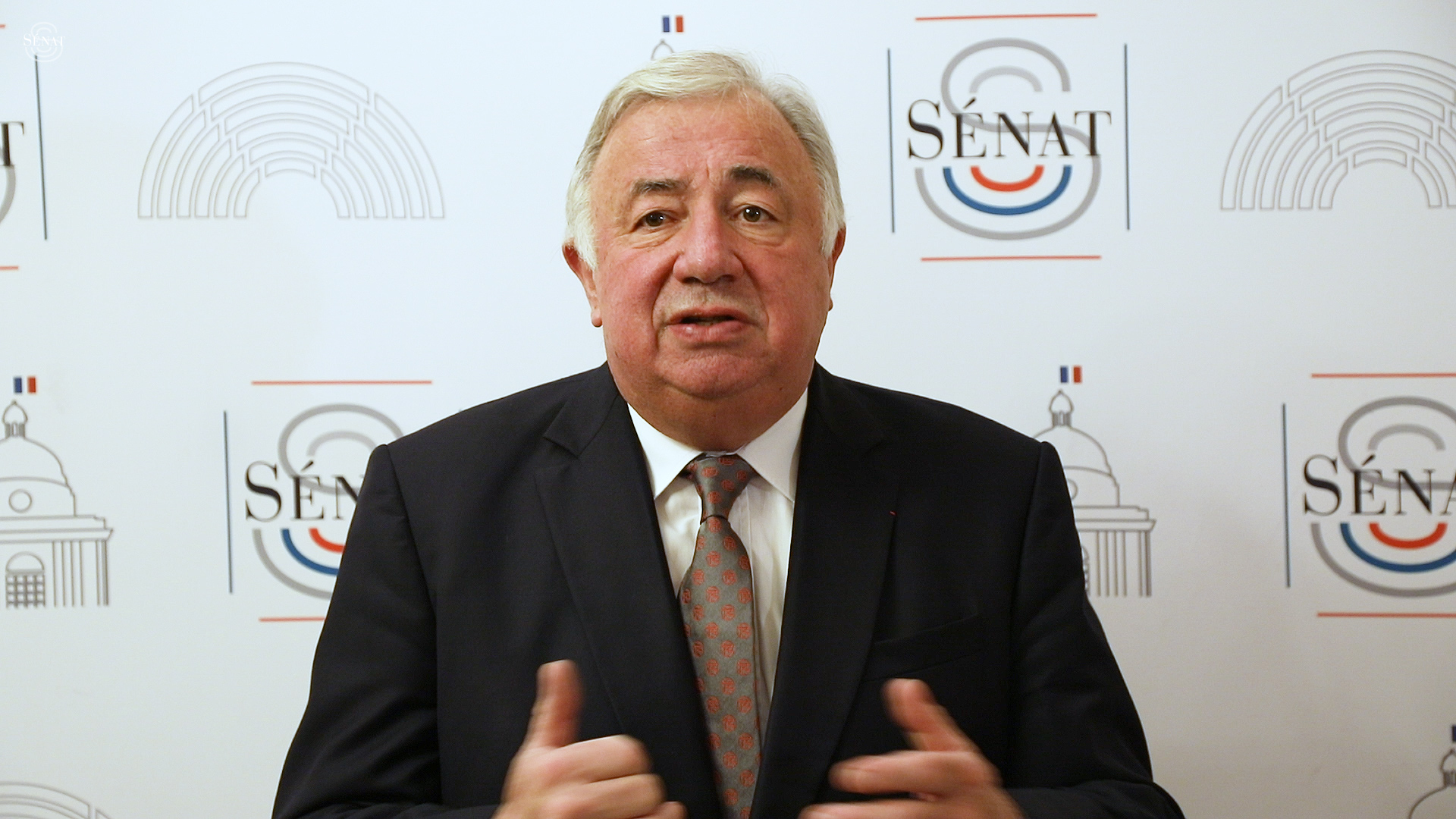Voeux de Gérard Larcher, président du Sénat
