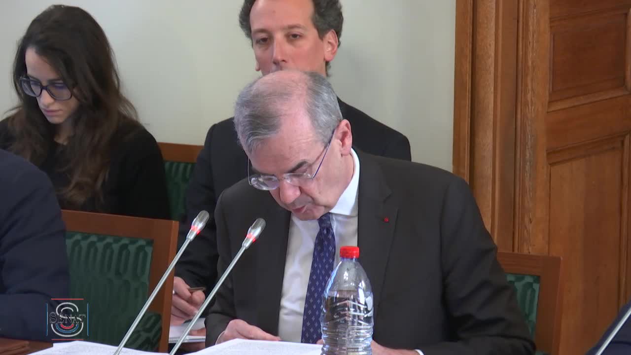 Audition annuelle du gouverneur de la Banque de France - M. François VILLEROY de GALHAU